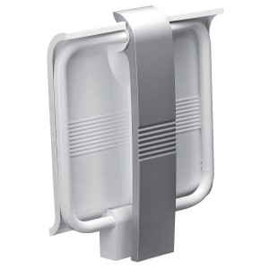 Siège de douche relevable ARSIS pied époxy gris - PELLET