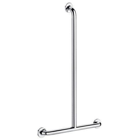 Barre de maintien en T diamètre 32 inox poli brillant - DELABIE