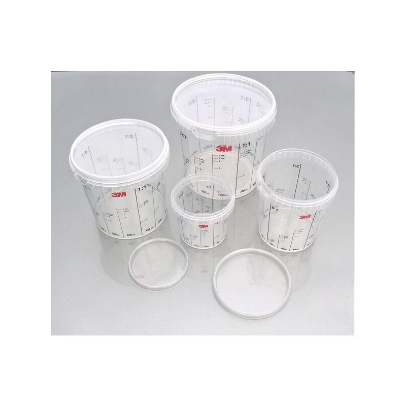 Pot de mélange 3M™ avec graduation