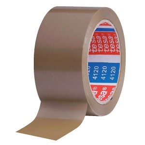 Adhésif d'emballage havane largeur 50 mm rouleau de 66 m - TESA
