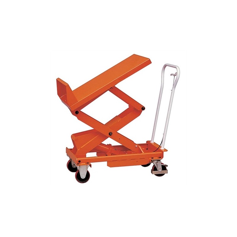 Table élévatrice manuelle inclinable 800 kg