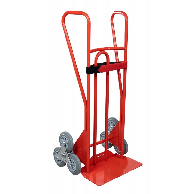 Diable à poignées fermées avec roues étoiles 250 kg