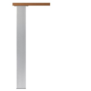 Pieds de table acier 705 carré 80 Quadra 649 - CAMAR