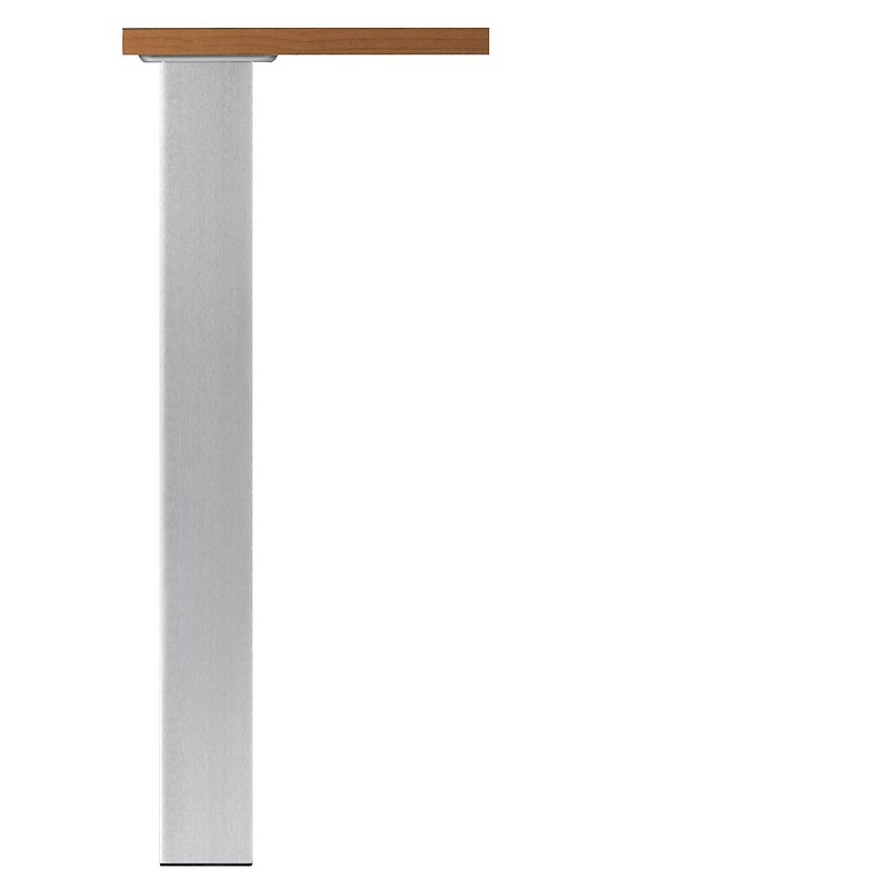 Pieds de table acier 705 carré 80 Quadra 649 - CAMAR