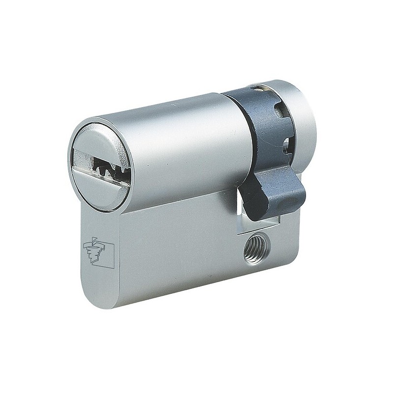 Cylindre simple 30 x 10 en laiton nickelé