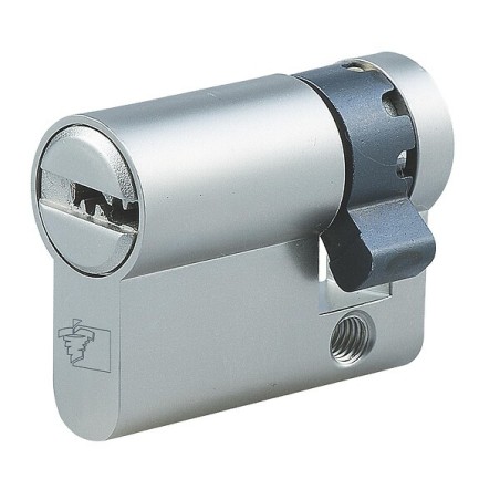 Cylindre simple 30 x 10 en laiton nickelé