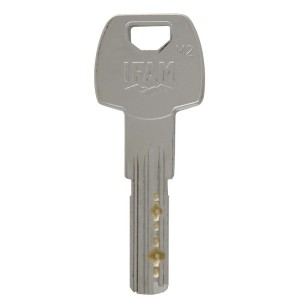 Cylindre de sûreté F6S+ débrayable protection anti arrachement par stator auto-cassant 5 clés réversibles - IFAM