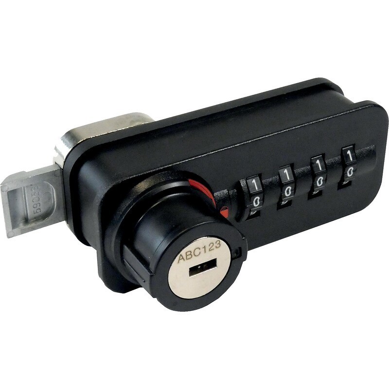 Poignée à code Dial Lock 59 avec fermeture à came pour porte bois ou acier - LEHMANN