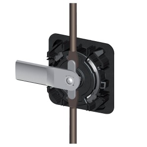 Poignée encastrable Clipéo® - modèle carré type 23900-01 - RONIS