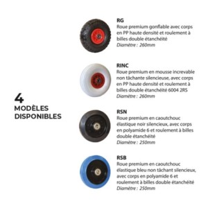 Diable acier tablier droit poignées ouvertes à chargement vertical et horizontal 250 kg Diable acier tablier droit poignées ouvertes à chargement vertical et horizontal 250 kg
