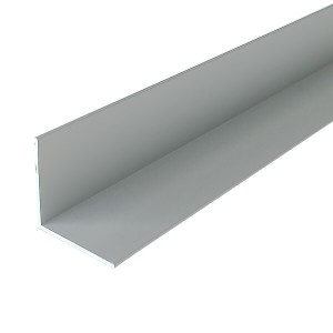 Cornière Aluminium égale anodisé argent longueur 4 M - Atrius