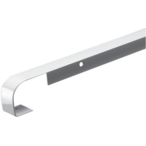 Profil alu jonction bord à bord pour plan épaisseur 38mm bord droit