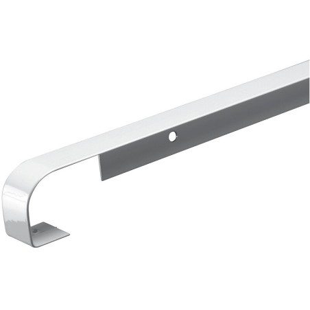 Profil alu jonction bord à bord pour plan épaisseur 38mm bord droit