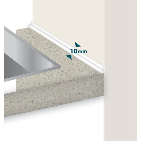 Joint d'étanchéité blanc de plan de travail longueur 3 M