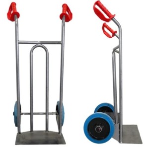 Diable acier avec tablier incurvé et poignées de garde 250 kg