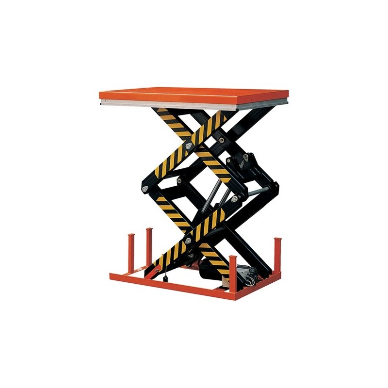 Table élévatrice électrique double ciseaux 1000 à 4000 kg