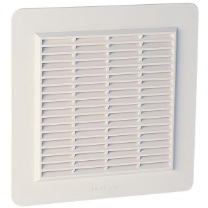 Grille de ventilation spéciale façade à visser ou à coller 246 x 246 mm - GAPM4 - NICOLL