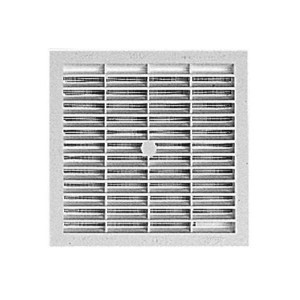 Grille de ventilation carrée à visser ou à coller type B164 - NICOLL
