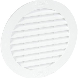 Grille aération ronde pour tuyau fibrociment type BC135 - NICOLL
