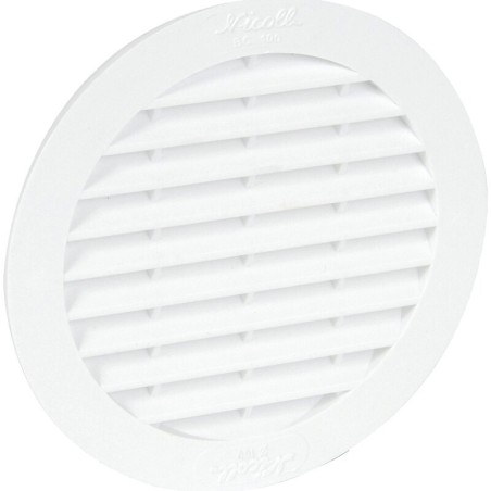 Grille aération ronde pour tuyau fibrociment type BC135 - NICOLL