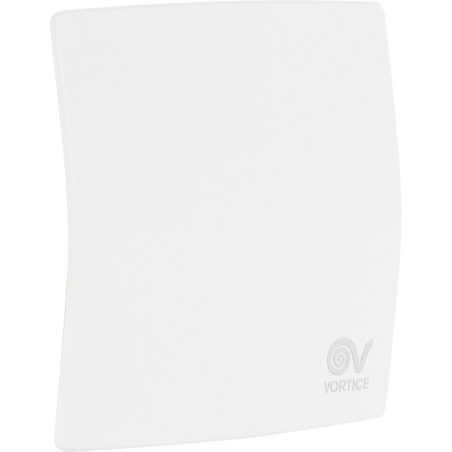 Façade pour extracteur Evo design blanche lisse 100 mm - AXELAIR