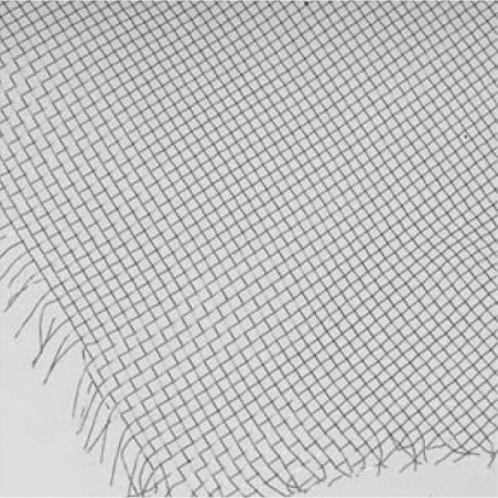 Moustiquaire en inox pour grilles plates à encastrer 411