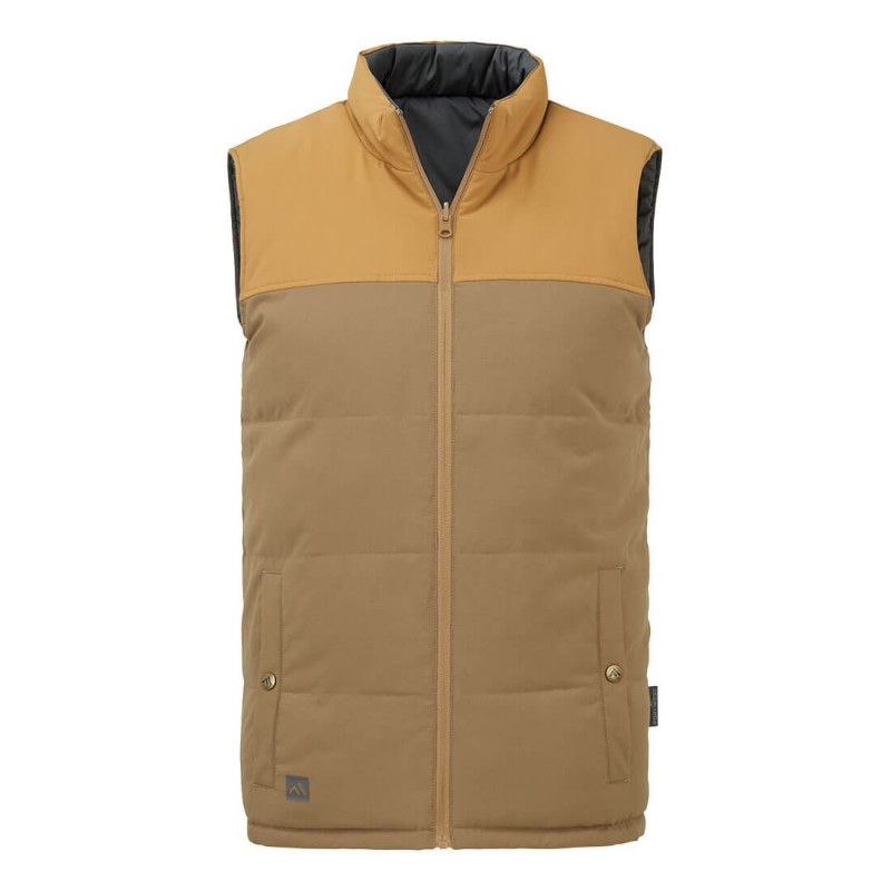 Gilet réversible KA3 Marron café - KA361