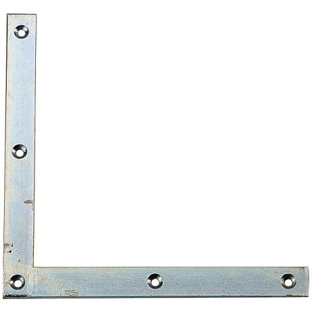 Équerre de renfort à bouts carré acier zingué - BURGAUD