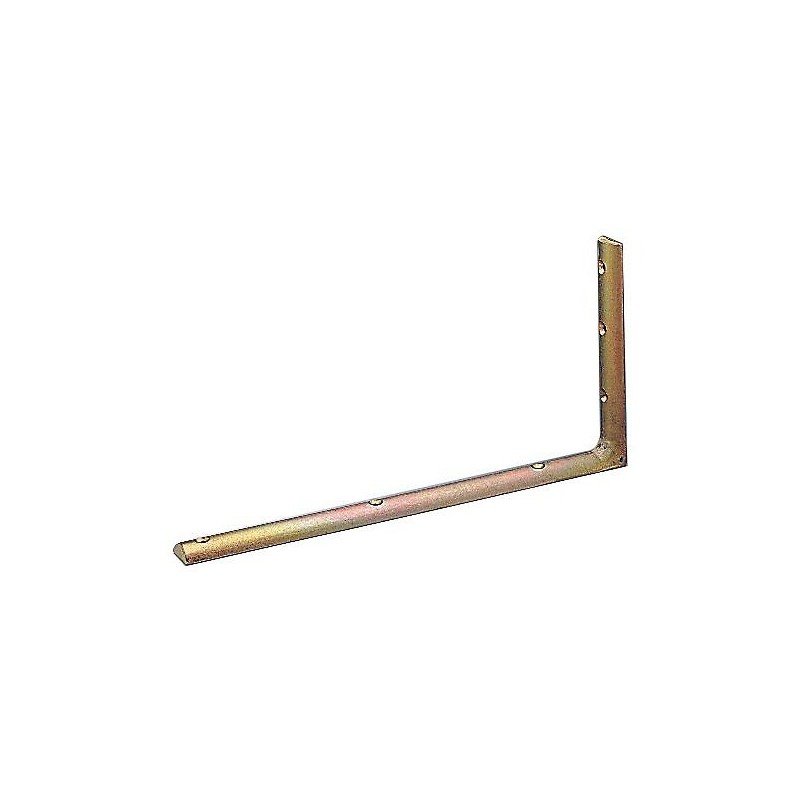 Équerre de balustre acier zingué bichromaté
