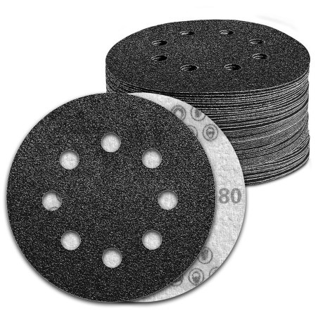 100 disques abrasifs Carbure de silicium pour Ponceuse Excentrique