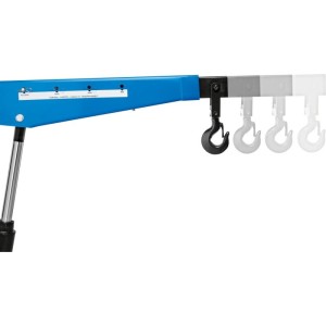 Grue d'atelier non encadrante forme V pliante