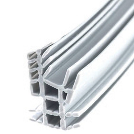 Joint silicone de rénovation universel et ajustable pour menuiseries aluminium et acier