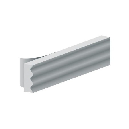 Joints caoutchouc nervurés - Espaces faibles