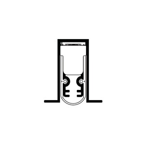 Plinthe à joint silicone Ellen-Matic Soundproof Omega - ELLEN