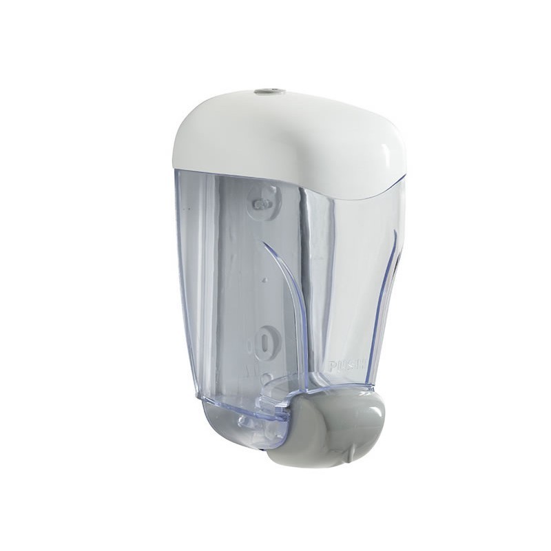 Distributeur de savon 0,8L Blanc - Transparent OLEANE - ROSSIGNOL