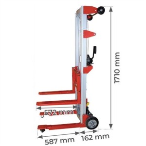 Gerbeur manuel aluminium 181 kg