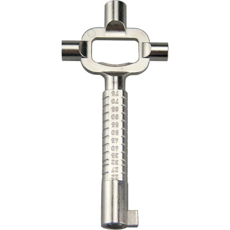 Clé universelle à panneton