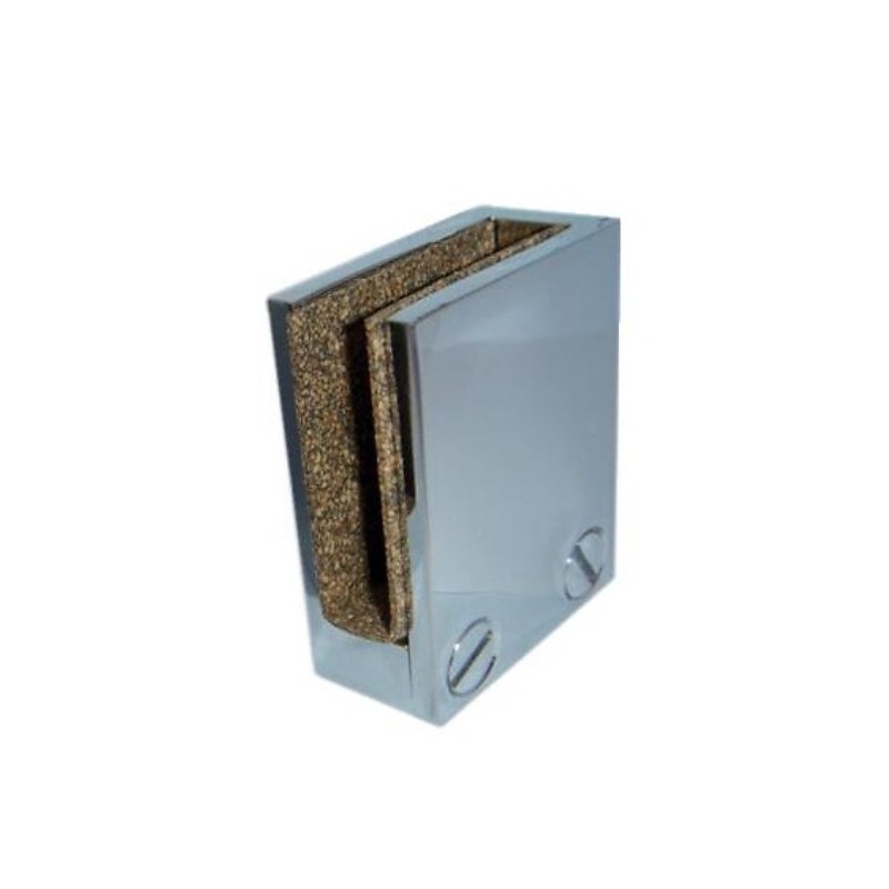 Pince à glace contreplaque laiton chromé - modèle gauche - MOD Pince à glace contreplaque laiton chromé - modèle gauche - MOD