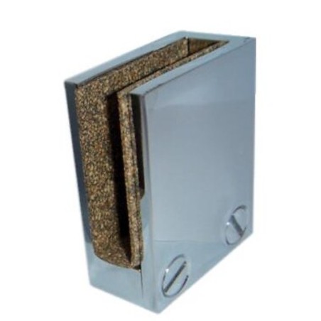 Pince à glace contreplaque laiton chromé - modèle gauche - MOD