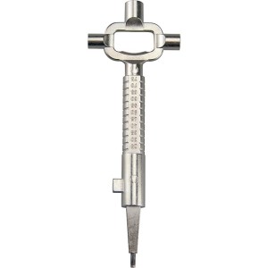 Clé universelle à panneton Din et cône pour carré