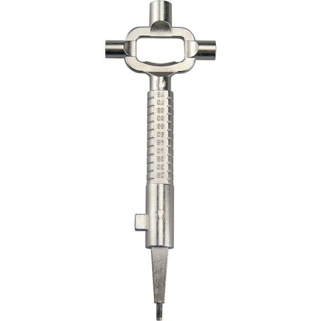 Clé universelle à panneton Din et cône pour carré