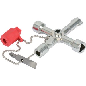 Clé universelle pour armoire électrique - KS TOOLS