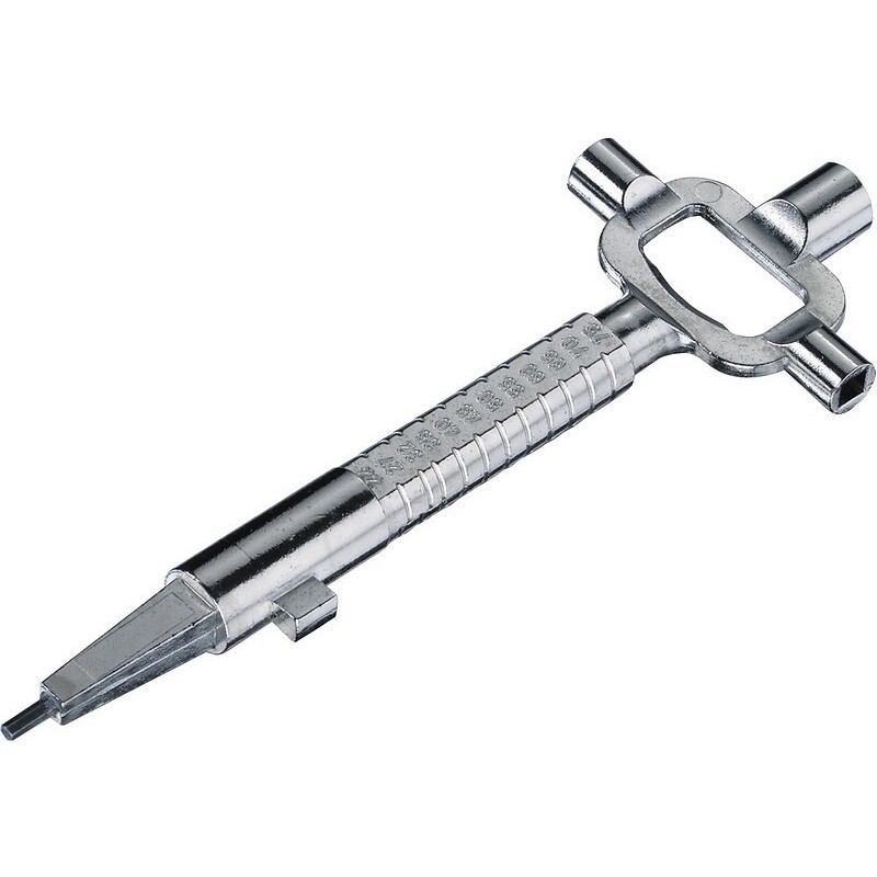 Gauge à cylindre universelle Métal - ABUS