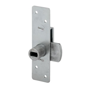 Batteuse GDF en applique réversible 100 x 26 mm finition zingué type 4583 - DOM