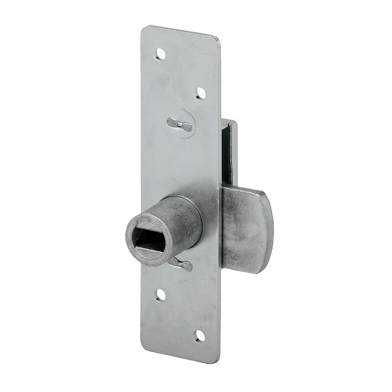 Batteuse GDF en applique réversible 100 x 26 mm finition zingué type 4583 - DOM