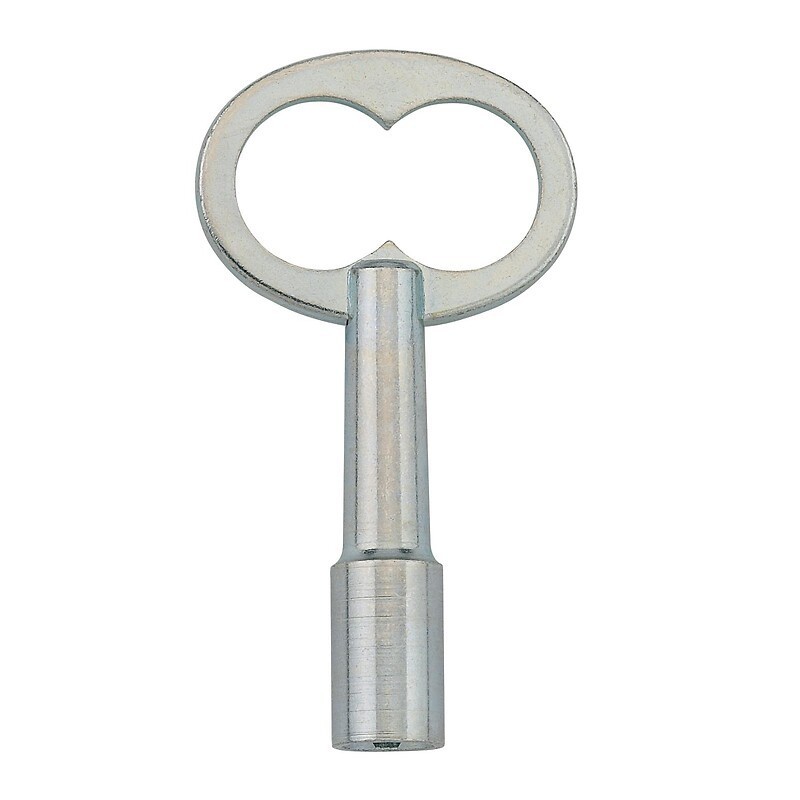 Clé à triangle ascenseur de 9 mm en acier zingué