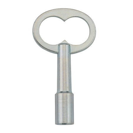 Clé à triangle ascenseur de 9 mm en acier zingué