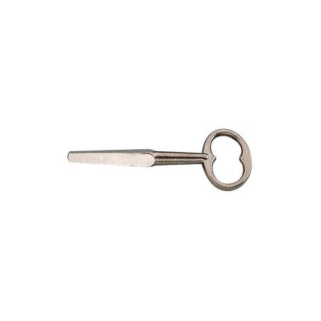 Clé de portière en fonte polie à carré conique de 6 à 10 mm type 63