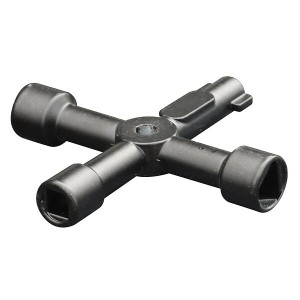 Clé universelle de service pour armoires de distribution