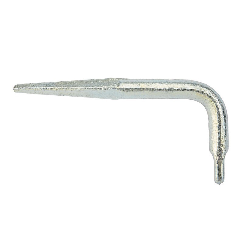 Clé universelle coudée avec plat de 10X5 mm et carré de 4 à 8 mm